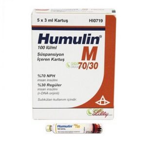 HUMULIN M 70/30 CART