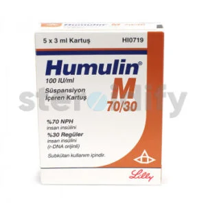 HUMULIN M 70/30 CART