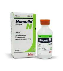 HUMULIN N 100IU VIAL
