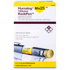 HUMALOG KWIKPEN MIX 25
